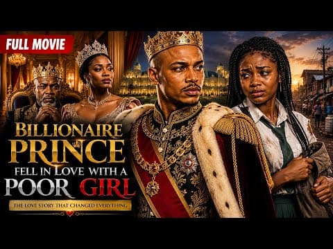 Billionaire Prince Fell in Love With a Poor Girl | Full African Movie | Emotional Love Story